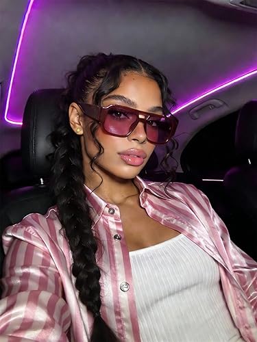 TYA Retro Oversized Aviator Sunglasses for Women